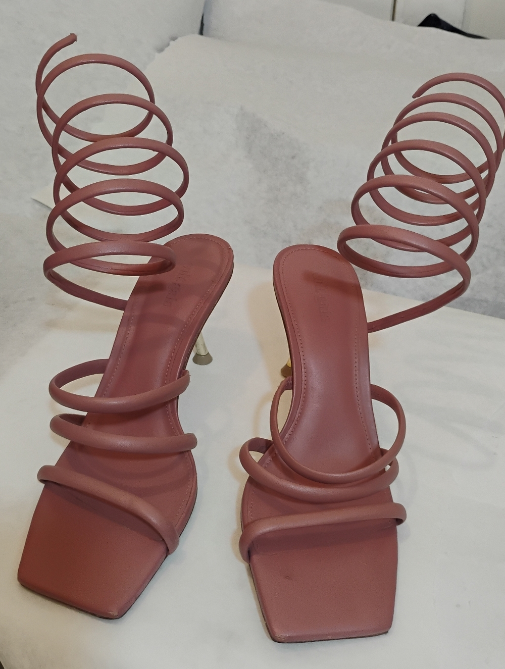 Cult Gaia  Spira Pink Heel l Sandals 39